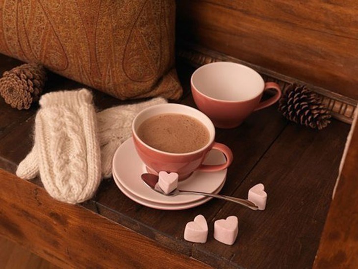Pha cacao lạnh bởi phòng bếp đun