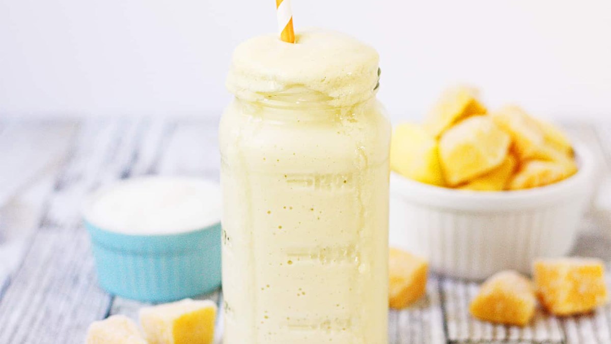 Sinh tố protein xoài (Mango protein Smoothie)