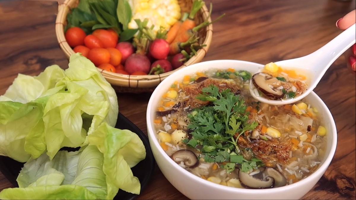 Súp chay thập cẩm