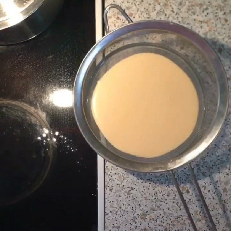 Bước 4 Hấp chín bột bánh bánh mochi nhân bơ đậu phộng
