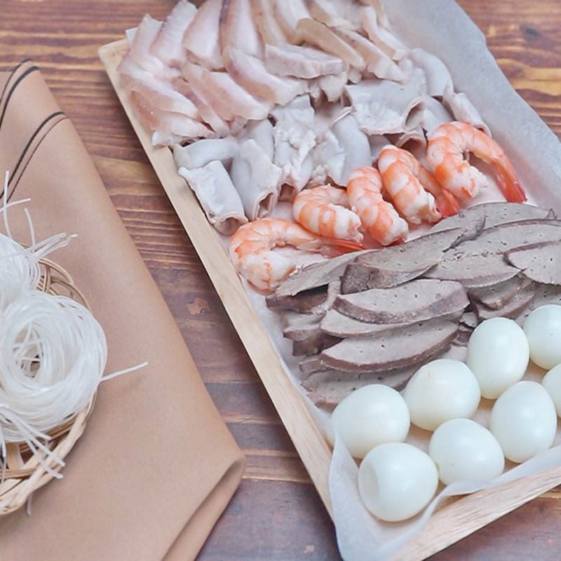 Cách 2 Chế trở nên nguyên liệu Hủ tiếu Nam Vang
