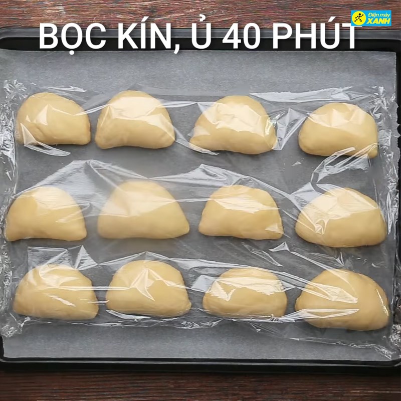 Bước 4 Làm bánh mì custard trứng muối bánh mì custard trứng muối