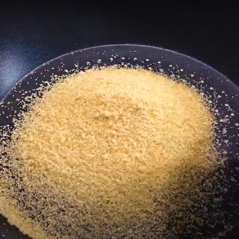 Bước 3 Nấu nước đường Bỏng gạo - nếp nổ