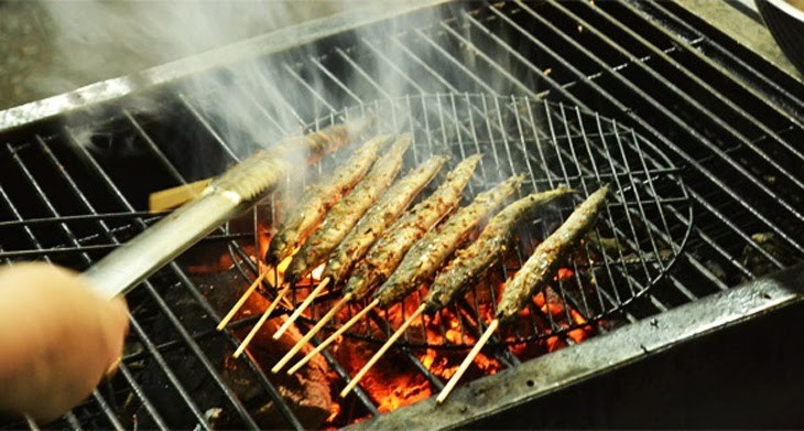 Bước 3 Nướng cá kèo Cá kèo nướng muối bột ớt