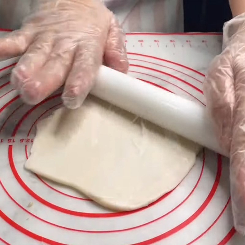 Bước 7 Tạo hình bánh Bánh bao nướng ngàn lớp