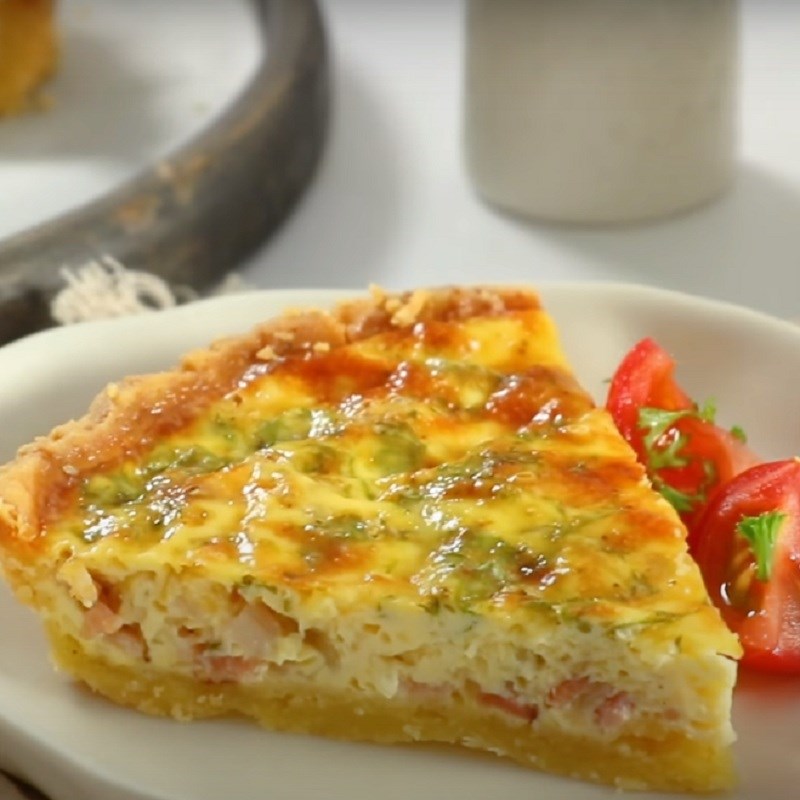 Bước 6 Thành phẩm Bánh tart mặn - Quiche Lorain