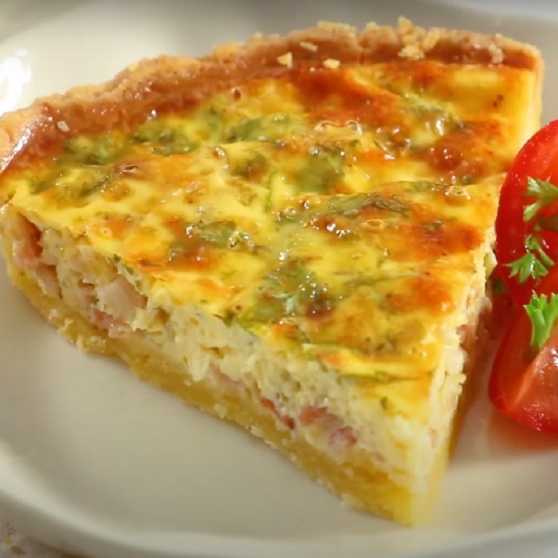 Bước 6 Thành phẩm Bánh tart mặn - Quiche Lorain