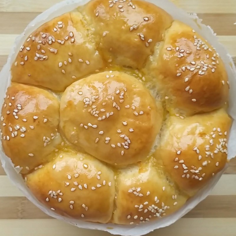 Bước 8 Thành phẩm Bánh mì bơ sữa bằng nồi chiên không dầu