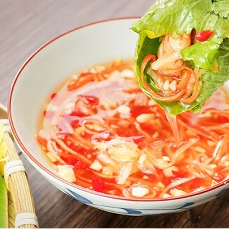Bước 3 Thành phẩm Nước chấm bánh xèo Bước 3 Thành phẩm Nước chấm bánh xèo