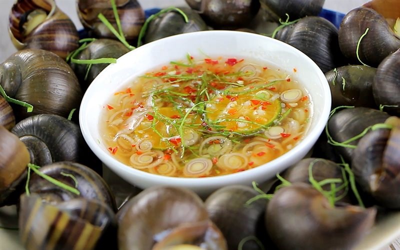 Bước 3 Thành phẩm Nước chấm ốc Bước 3 Thành phẩm Nước chấm ốc