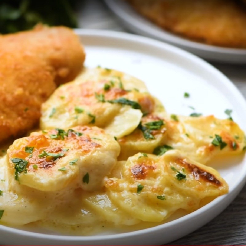 Bước 7 Thành phẩm Khoai tây nướng phô mai kiểu Pháp - Potatoes gratin