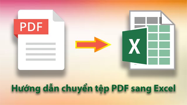 Có cách nào chuyển file PDF sang Excel 2016 trực tuyến không? 
