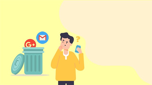 Cách xóa tài khoản google trên điện thoại, máy tính