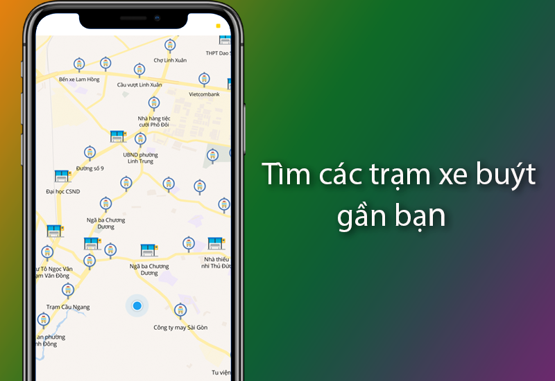 trạm buýt gần đây