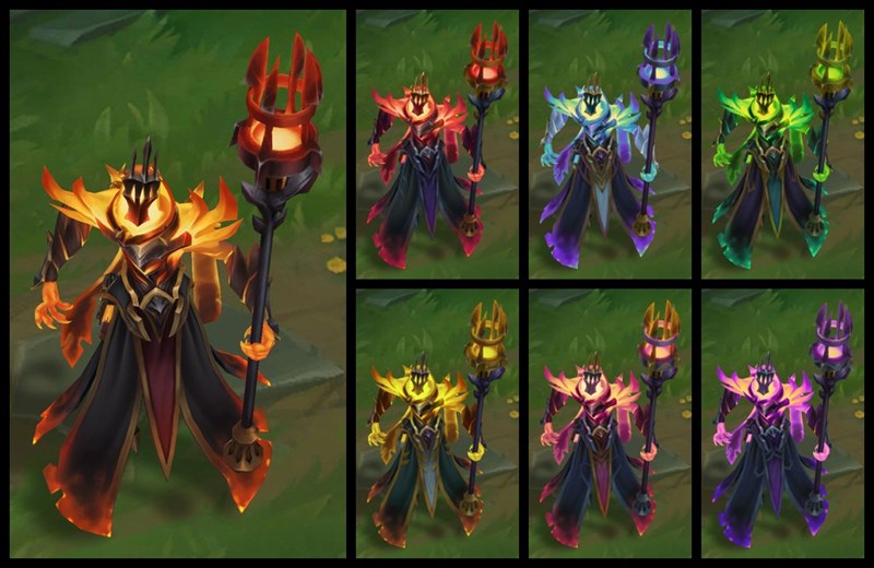 Karthus Hỏa Ngục đa sắc