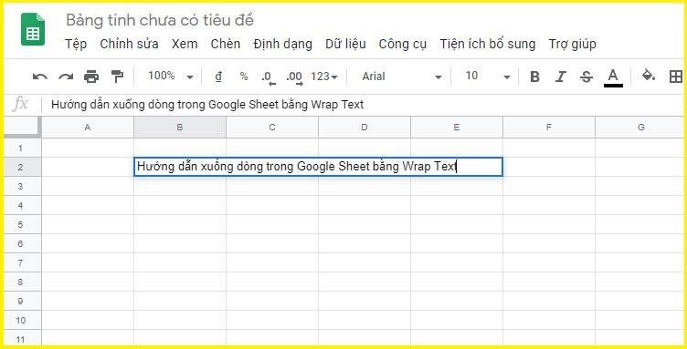 cach-xuong-dong-trong-excel