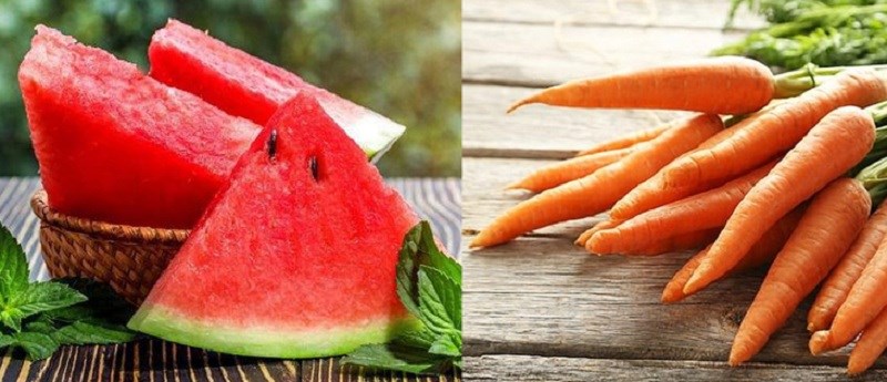 Nguyên liệu món ăn nước ép dưa hấu
