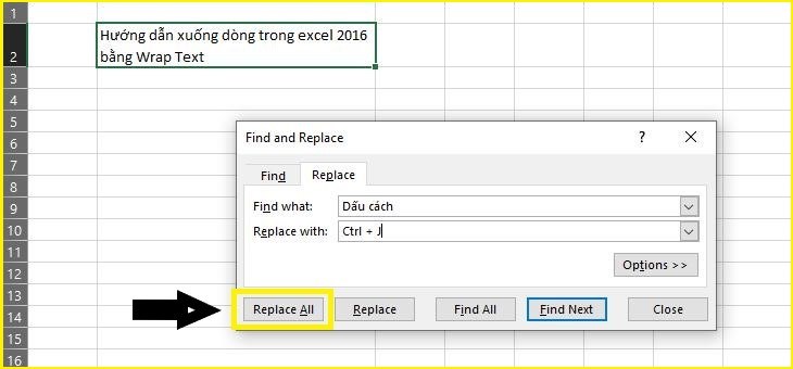 Xóa những ô trống trong một vùng dữ liệu trong excel 3