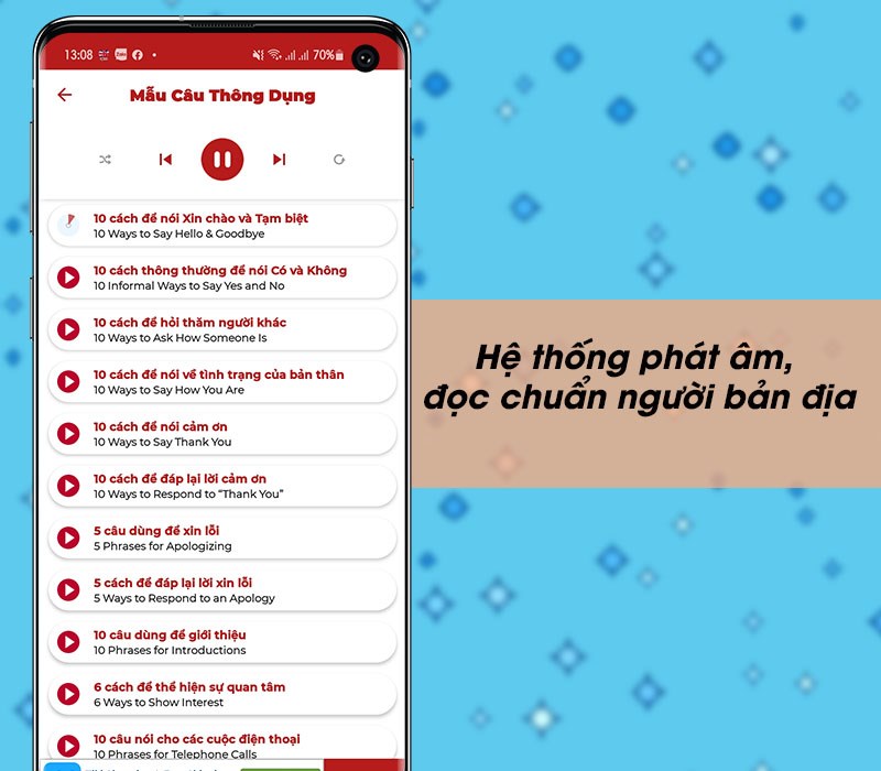 Hệ thống ph&aacute;t &acirc;m, đọc chuẩn người bản địa