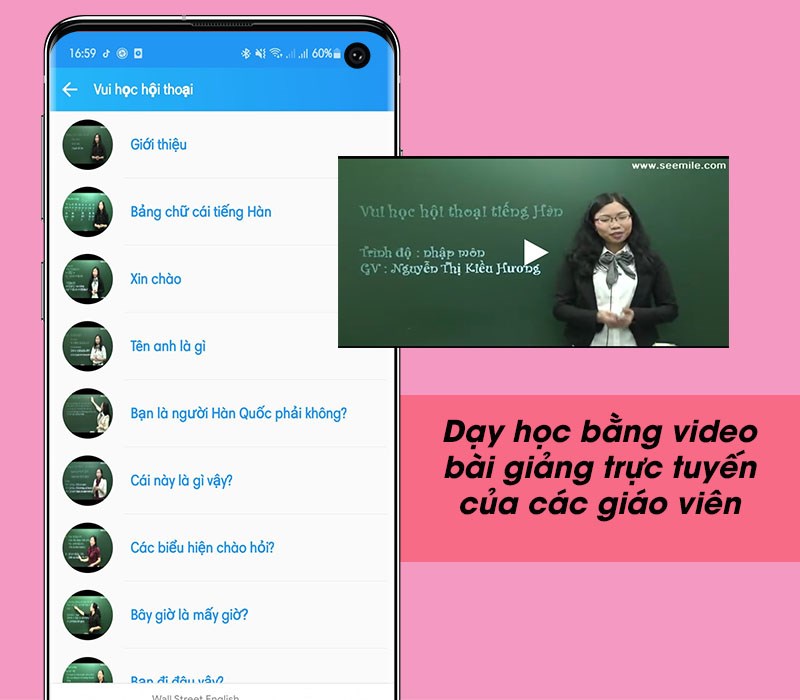 Dạy học bằng video b&agrave;i giảng trực tuyến của c&aacute;c gi&aacute;o vi&ecirc;n