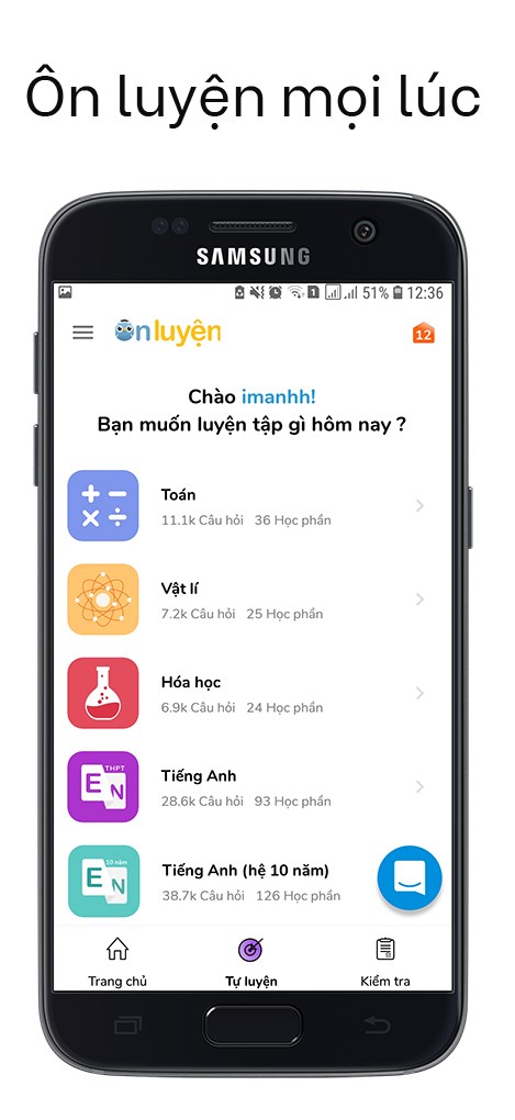 Linh hoạt thời gian học tập, giải đáp trực tuyến 24/7