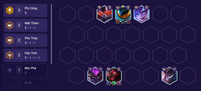 Đội h&igrave;nh giữa trận