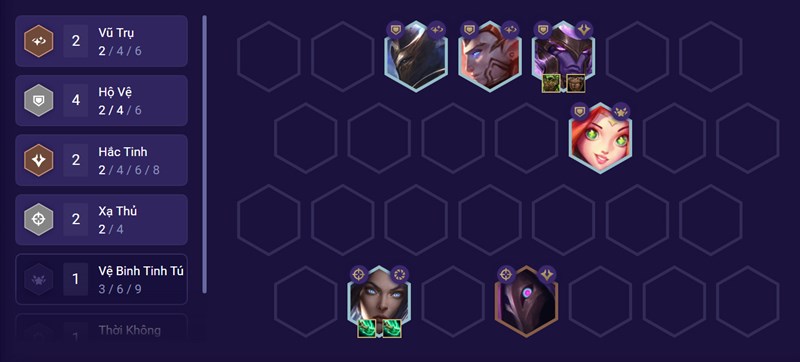 Đội h&igrave;nh giữa trận