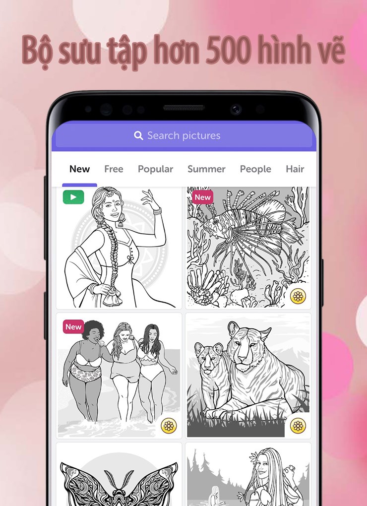 Bộ sưu tập hơn 500 h&igrave;nh vẽ theo 28 chủ đề kh&aacute;c nhau