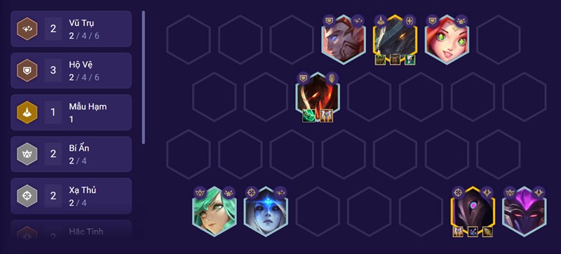 Đội h&igrave;nh cuối trận