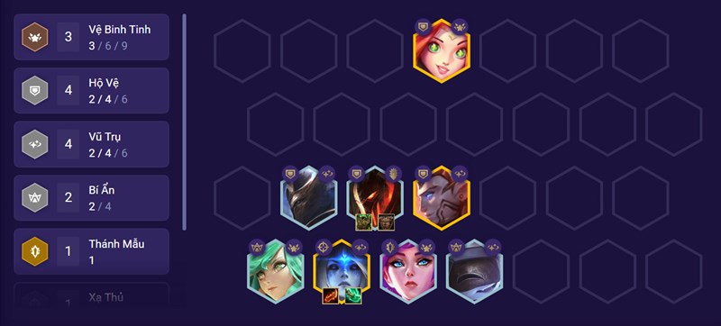 Đội h&igrave;nh cuối trận