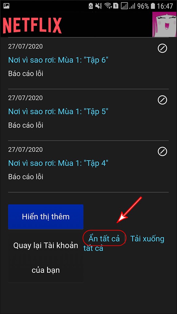 bạn c&oacute; thể&nbsp;ẩn từng bộ phim