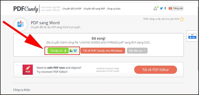 Bạn đang tìm kiếm một công cụ chuyển đổi PDF sang Word hiệu quả và tiện lợi? Với công nghệ tiên tiến của năm 2024, chuyển đổi file PDF sang Word trở nên dễ dàng hơn bao giờ hết. Chỉ cần truy cập vào trang web của chúng tôi, bạn có thể chuyển đổi tập tin PDF sang Word trực tuyến một cách nhanh chóng và đơn giản. Bạn không cần phải tải xuống phần mềm hay cài đặt bất kỳ thứ gì vào máy tính của mình.