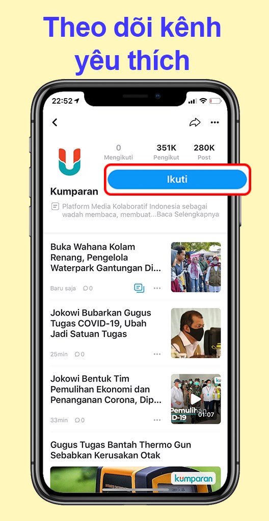 Theo d&otilde;i c&aacute;c k&ecirc;nh tạo b&agrave;i viết bổ &iacute;ch