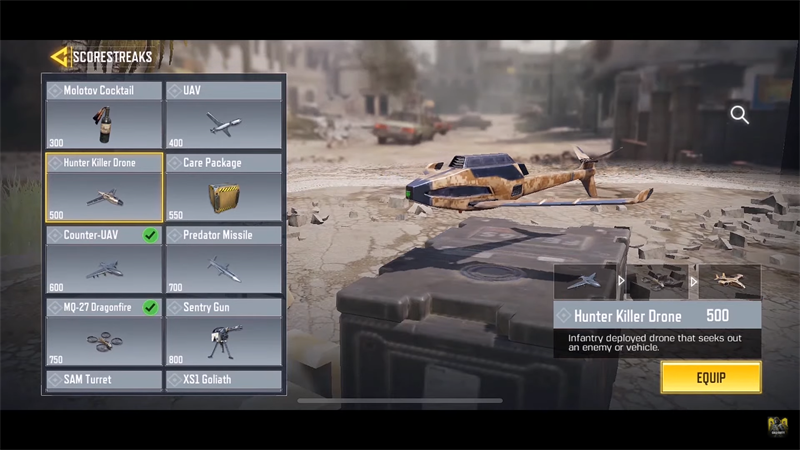 Hunter killer drone trong CODM