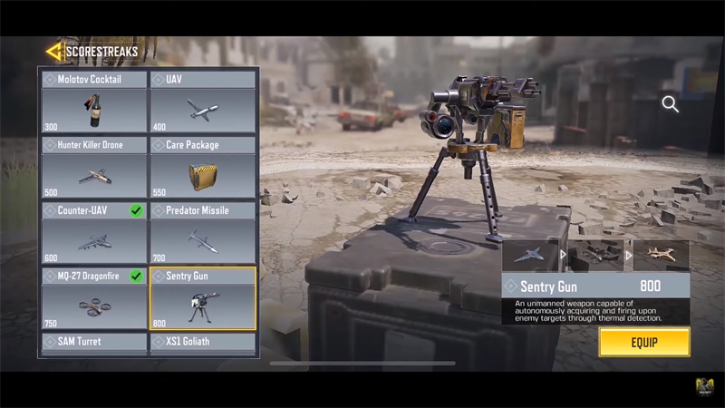 Sentry Gun trong CODM