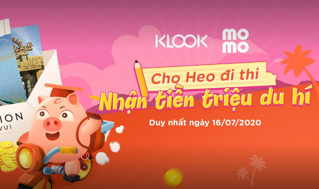 Hướng dẫn nhận ưu đãi khủng khi thanh toán Klook bằng Momo