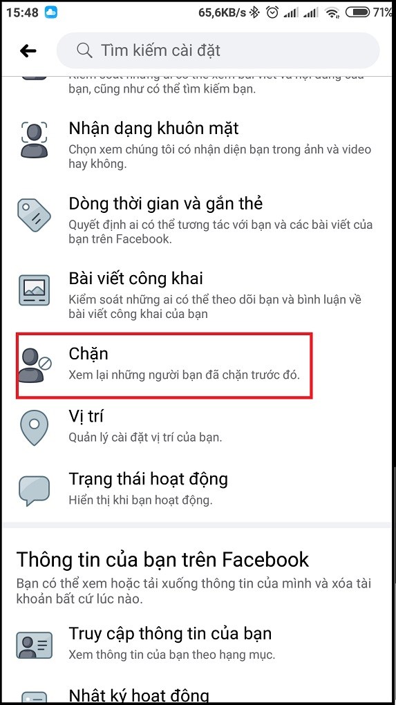 Chọn chặn