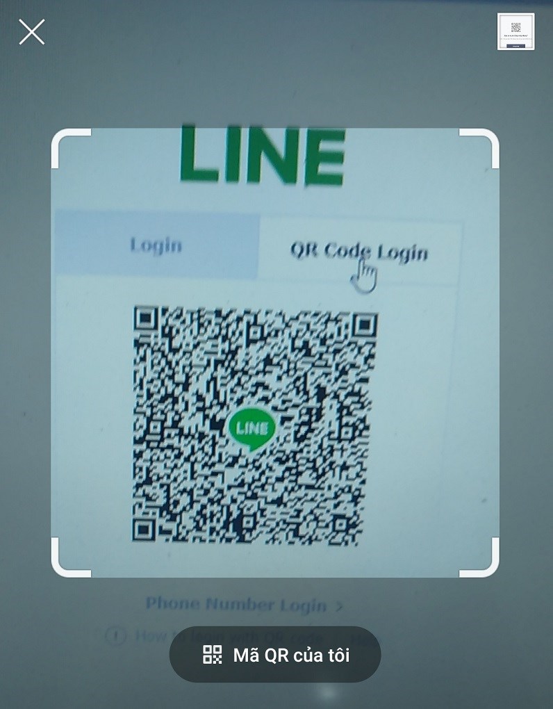 Quét QR code