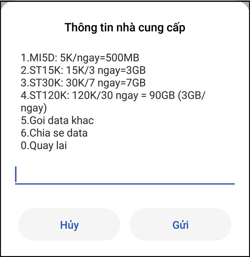 Khuyến mãi 4G