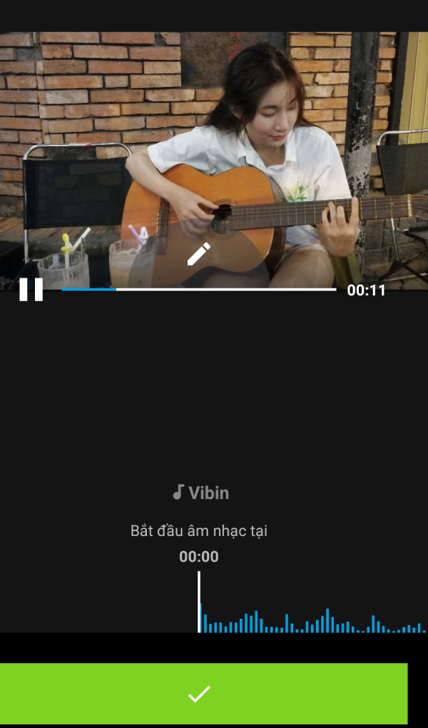 Thời gian bắt đầu nhạc nền