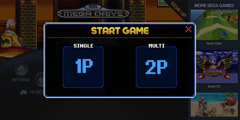 Chế độ chơi game