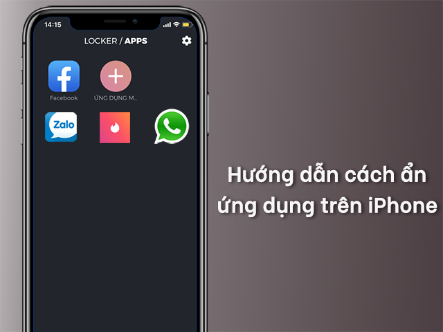 ẩn ứng dụng iphone