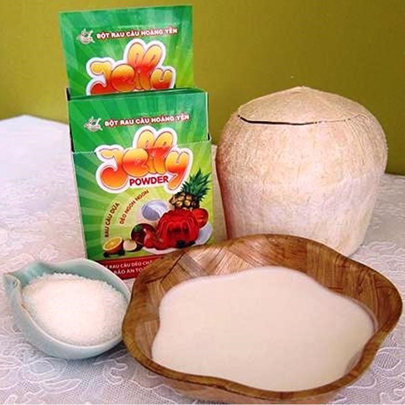 Nguyên liệu món ăn jelly thanh long