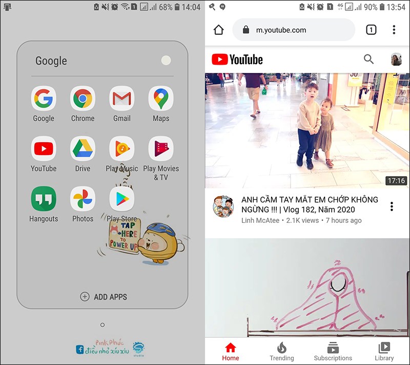 Vào trình duyệt Google Chrome