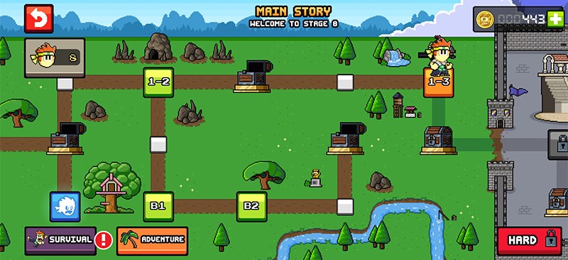 Ải chơi trong chế độ cốt truyện