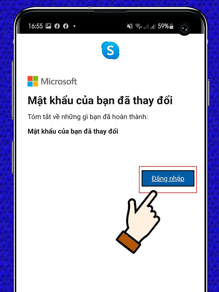 Bạn được th&ocirc;ng b&aacute;o thay đổi mật khẩu th&agrave;nh c&ocirc;ng, b&acirc;y giờ bạn chỉ cần đăng nhập l&agrave; được nh&eacute;!
