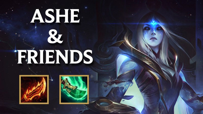 C&aacute;ch build v&agrave; chơi đội h&igrave;nh Ashe v&agrave; những người bạn DTCL m&ugrave;a 3