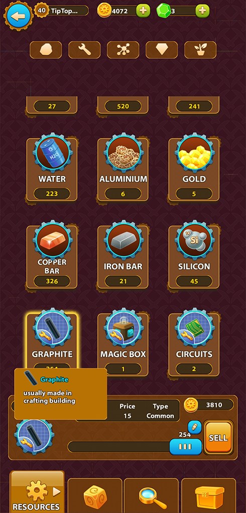 Bạn c&oacute; thể b&aacute;n quặng sắt hoặc chế tạo th&agrave;nh những thanh sắt