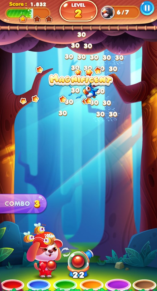 C&aacute;c ch&uacute; chim đẹp mắt tạo điểm nhấn cho game