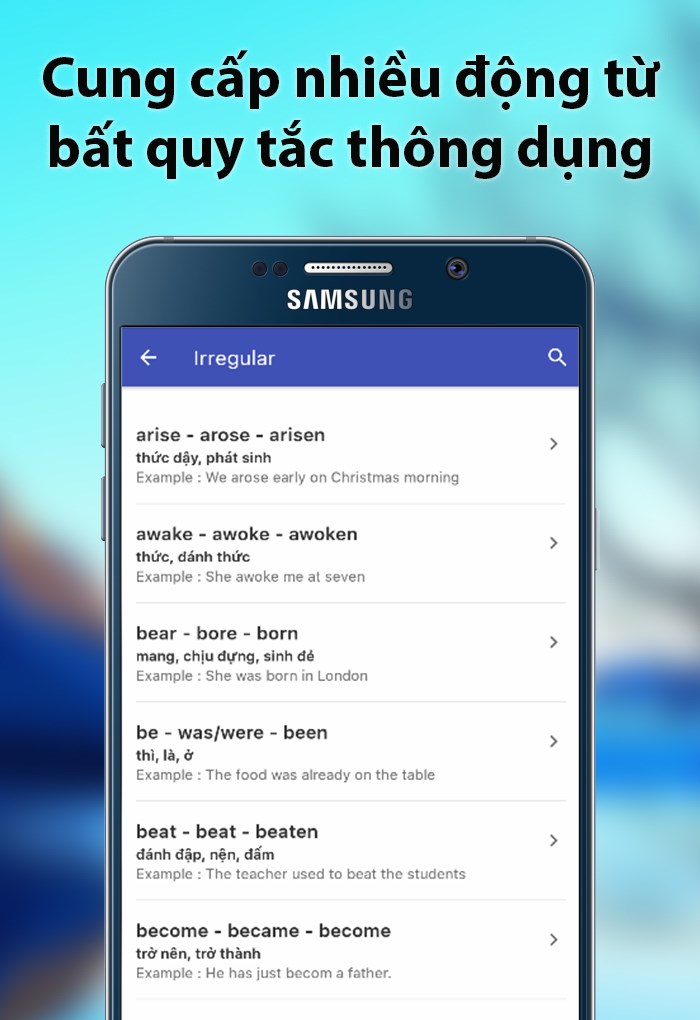 Cung cấp cho bạn h&agrave;ng loạt c&aacute;c động từ bất quy tắc th&ocirc;ng dụng